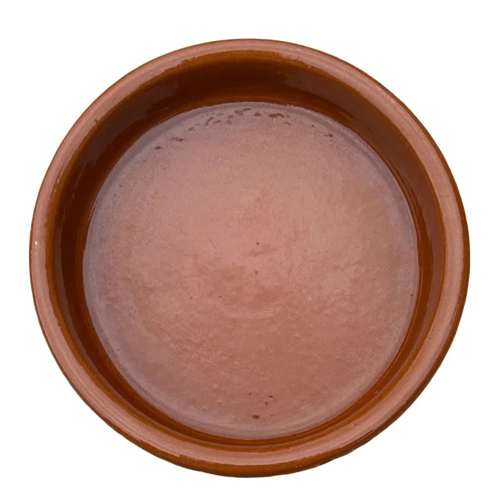 WILLIAMS SONOMA Terracotta Glazed Clay Dish 6” Cazuela Tapas Mexico